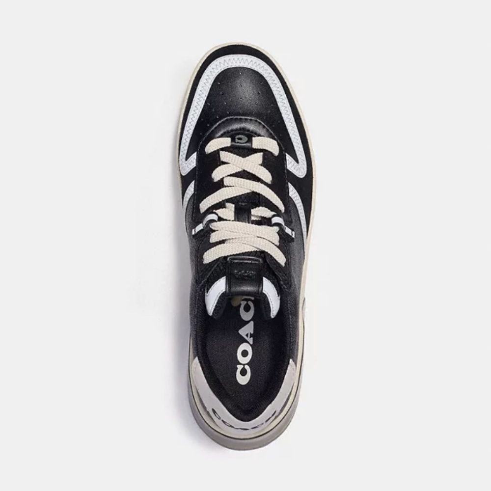 New! Men Coach Citysole Court Black Sneakers - Picture 3 of 6